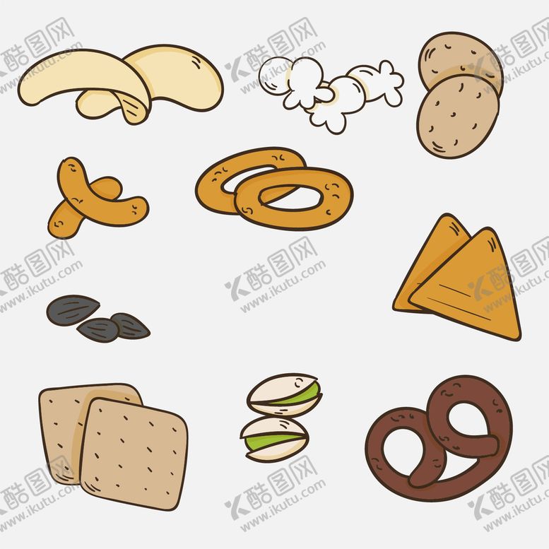 编号：60941709200553218607【酷图网】源文件下载-零食 