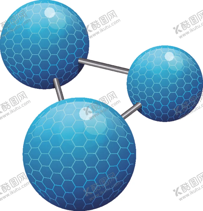 编号：97603107061812077791【酷图网】源文件下载-分子背景