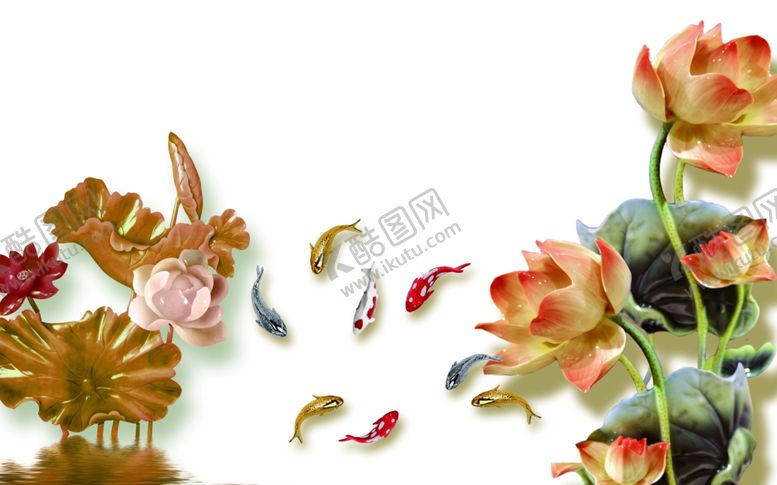 编号：31330610251417291896【酷图网】源文件下载-鱼花