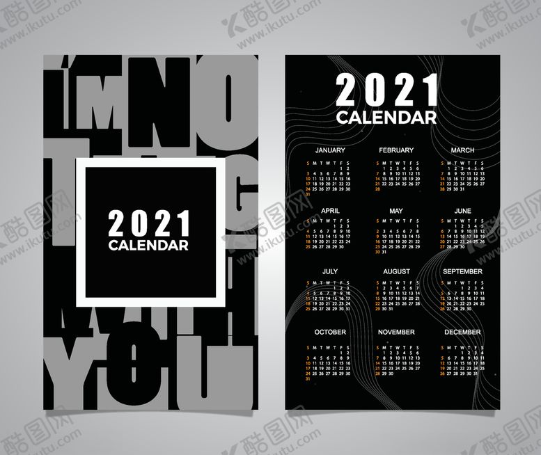 编号：53500110081101558961【酷图网】源文件下载-2021日历