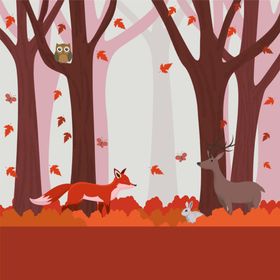 小清新简约创意海报图片美景插景色