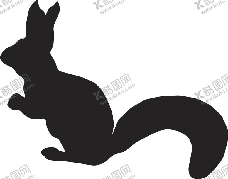 编号：46126006280817264343【酷图网】源文件下载-动物剪影