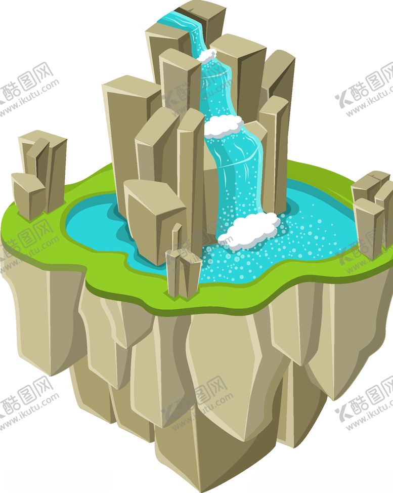 编号：43495809200157183782【酷图网】源文件下载-小岛自然风光