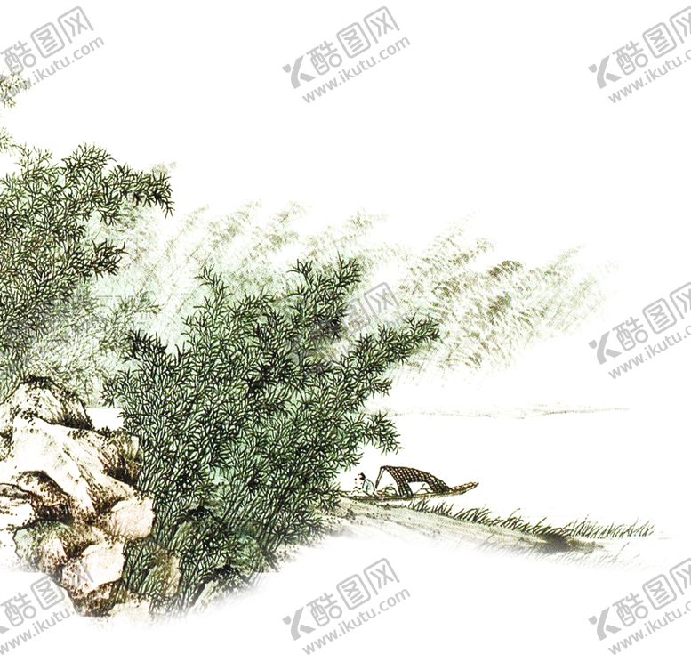 编号：31193709241447352394【酷图网】源文件下载-水墨竹子