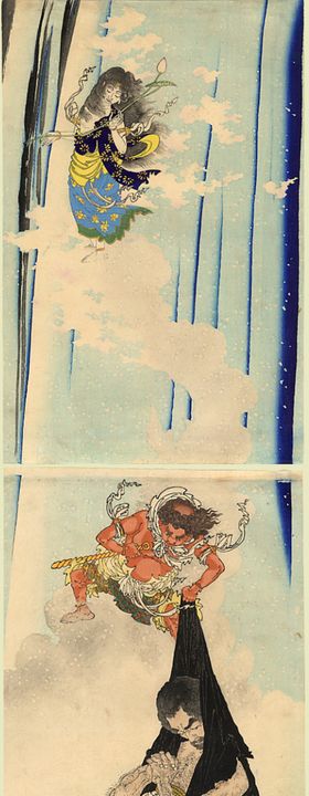 月冈芳年浮世绘