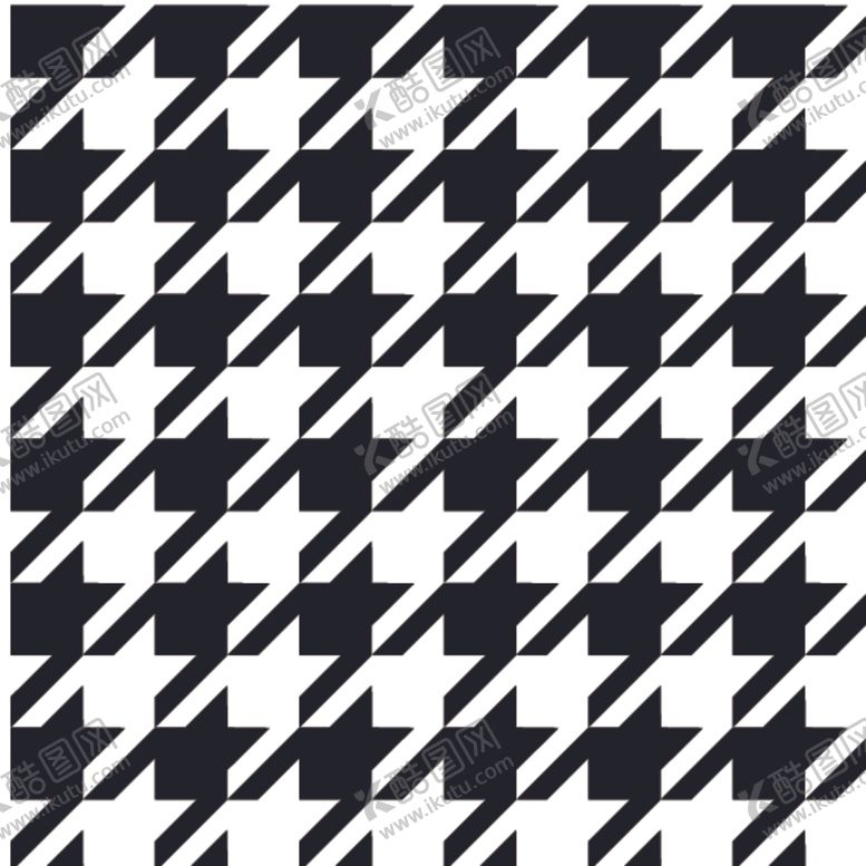 编号：73710510311504071238【酷图网】源文件下载-黑白简约花纹图案设计