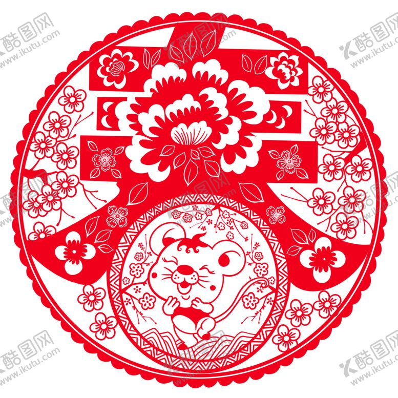 编号：64211710291902438134【酷图网】源文件下载-剪纸