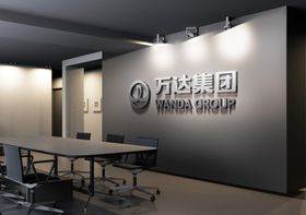 招牌样机形象墙形象墙智能图层LOGO墙