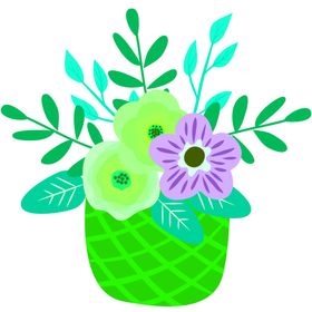 花素材朵小清新朵朵底纹