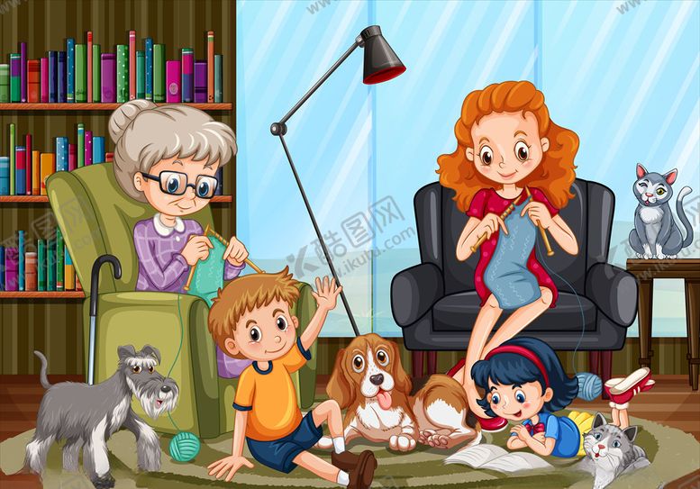 编号：43339210091250203299【酷图网】源文件下载-亲子时光