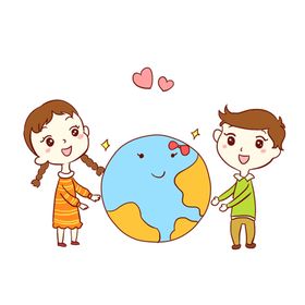 卡通人物动画孩子手绘造型