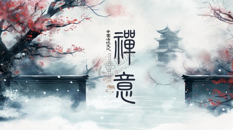 编号：62341402101045127133【酷图网】源文件下载-禅意