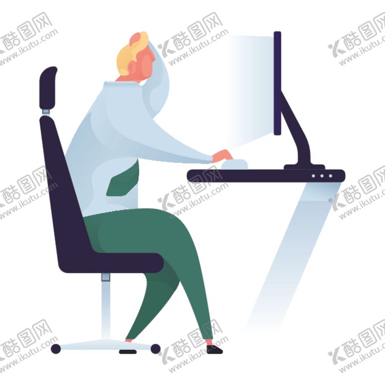 编号：49065707131910381917【酷图网】源文件下载-人物形象矢量插画