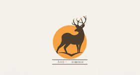 小鹿logo