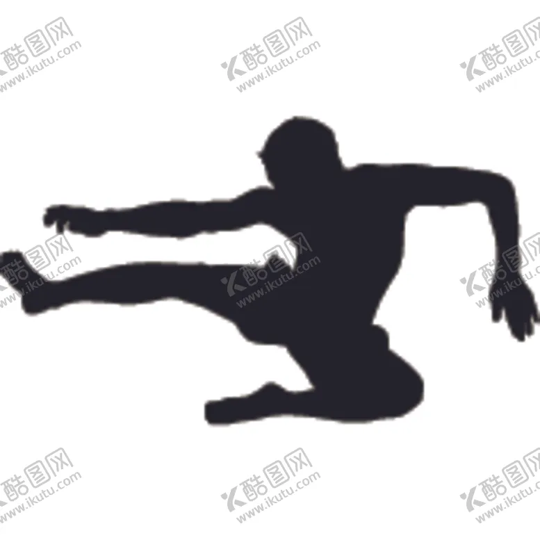 编号：54550404061501409277【酷图网】源文件下载-武术格斗剪影