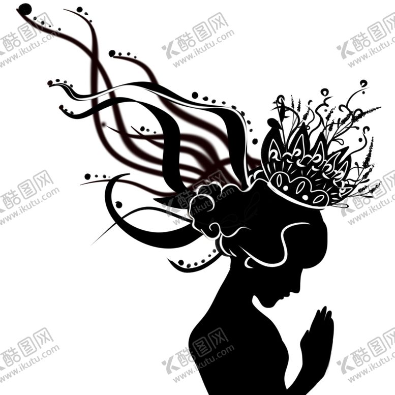 编号：67512807020800536458【酷图网】源文件下载-美女剪影