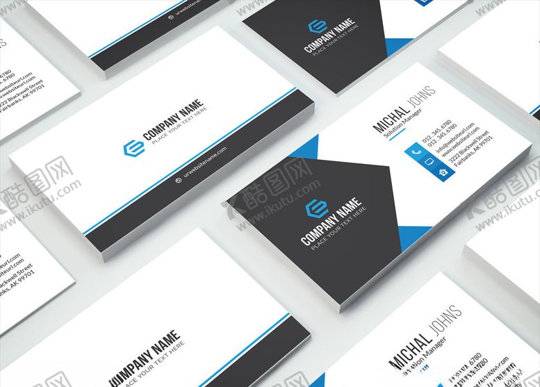 编号：22133309191119284695【酷图网】源文件下载-矢量名片模板