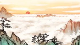 水墨山水