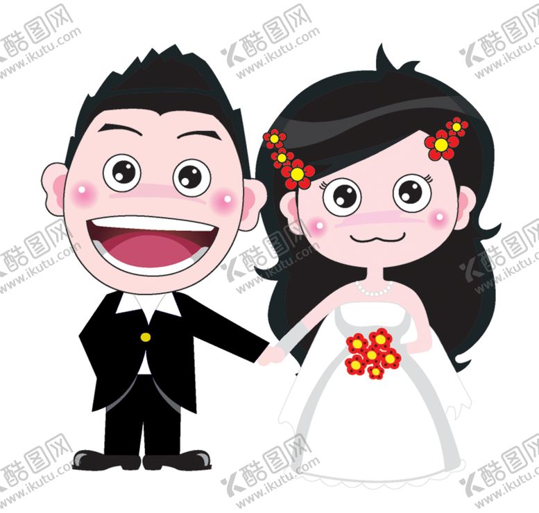 编号：33967507071839359096【酷图网】源文件下载-卡通情侣