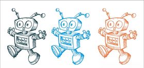 卡通机器人