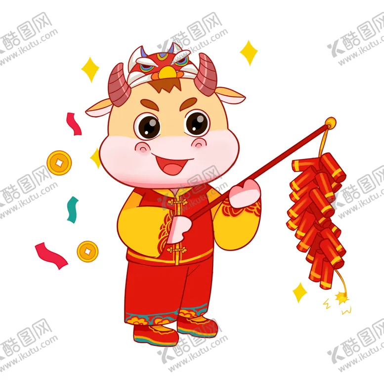 编号：78832204131241195799【酷图网】源文件下载-卡通牛形象