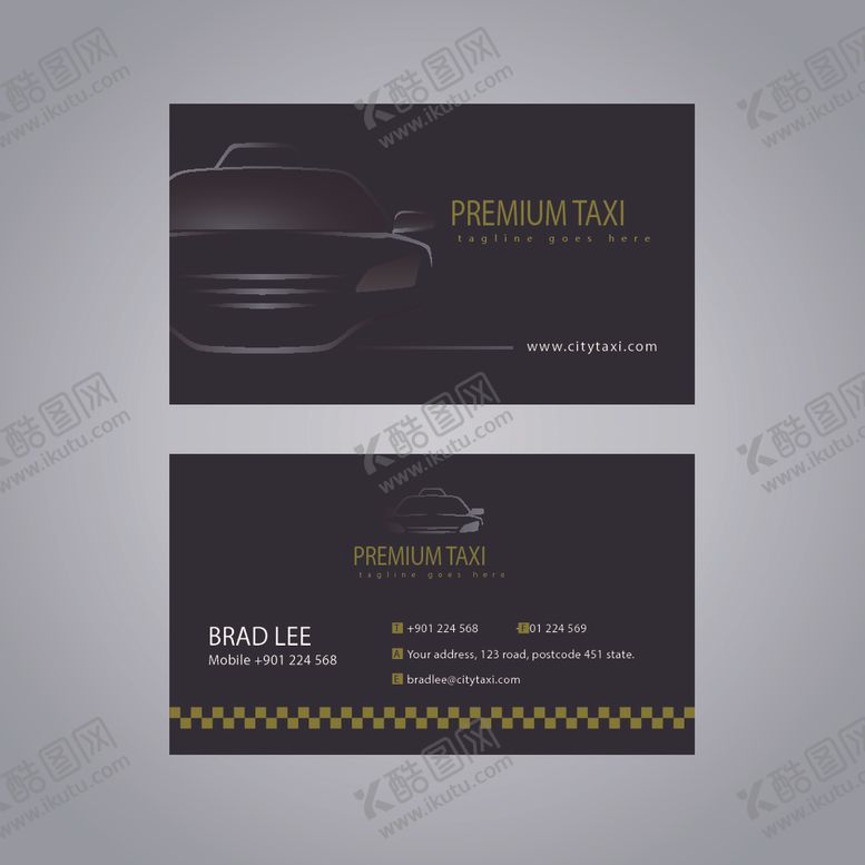 编号：13611310040929252078【酷图网】源文件下载-高档名片