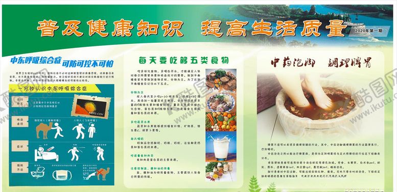 编号：41949107130620434009【酷图网】源文件下载-健康宣传栏