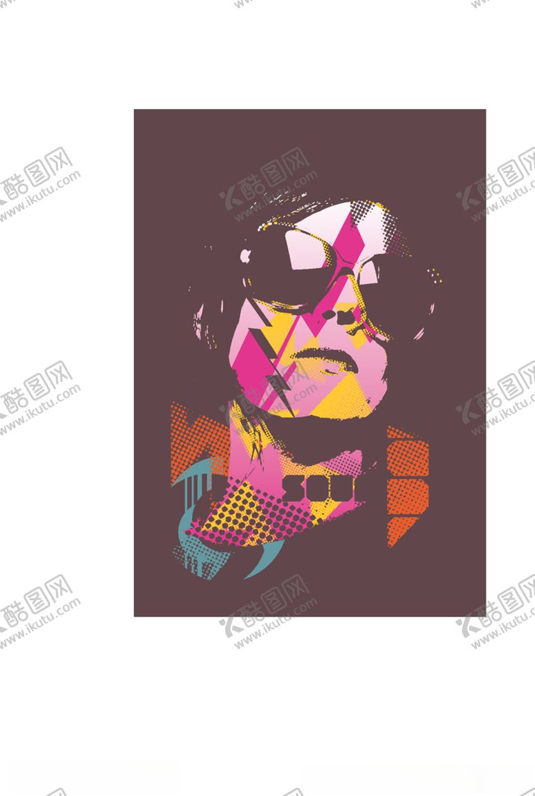 编号：95223010111514265863【酷图网】源文件下载-女装人物印花