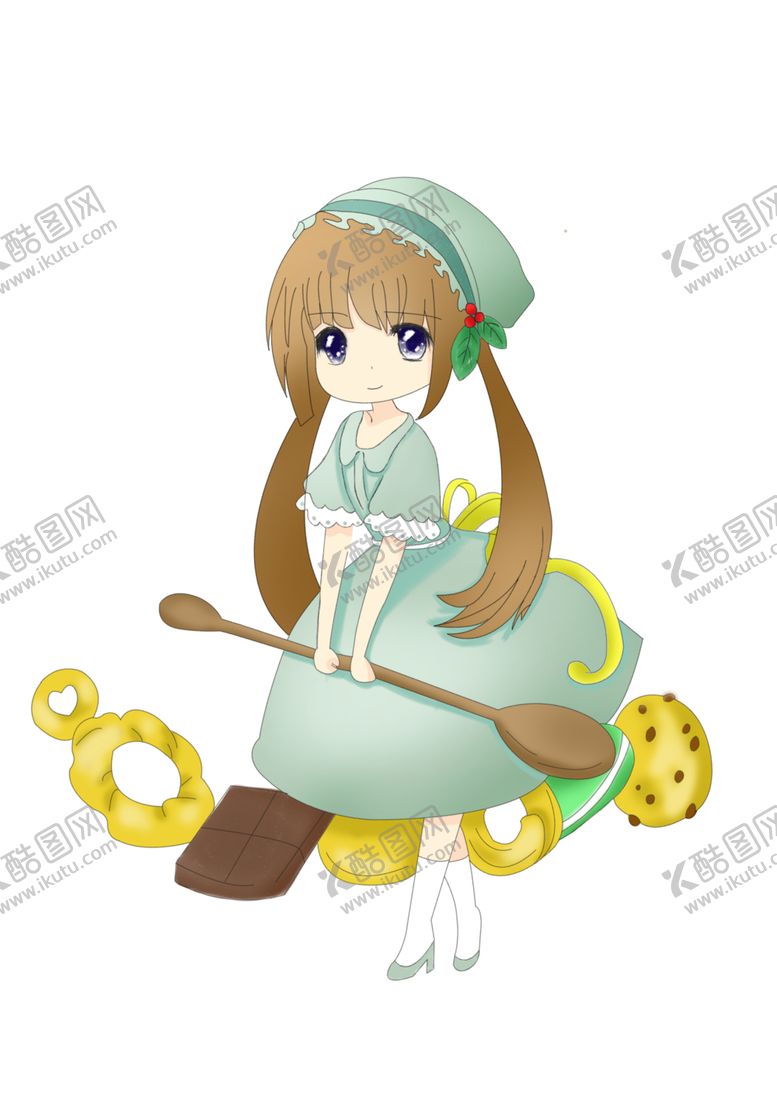 编号：33058702110336203409【酷图网】源文件下载-妇女节可爱妈妈做饭