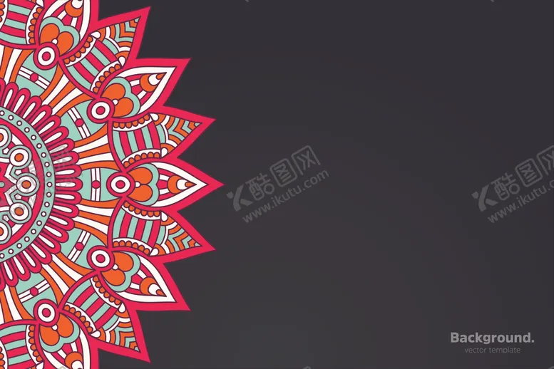 编号：73096104131946409069【酷图网】源文件下载-图案花纹曼陀罗