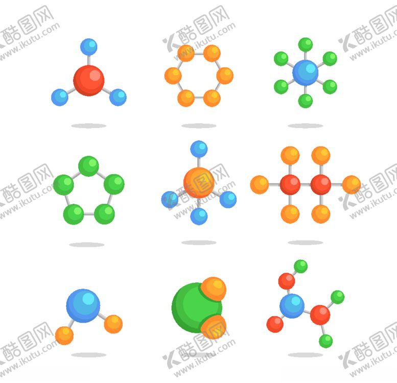 编号：43458109270545266463【酷图网】源文件下载-分子背景分子背景