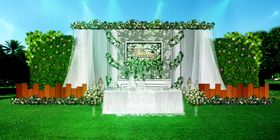 森系简约婚礼会场