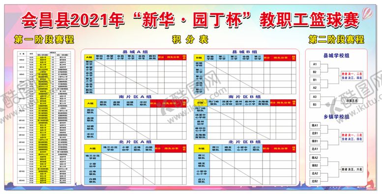编号：90096810240320562387【酷图网】源文件下载-教职工篮球赛