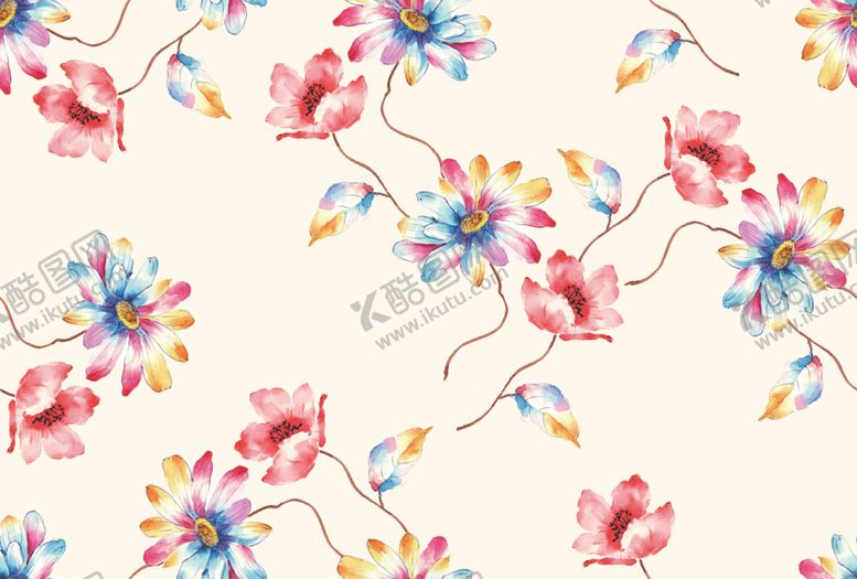 编号：98415310080956524254【酷图网】源文件下载-手绘数码爆款玫瑰蔷薇