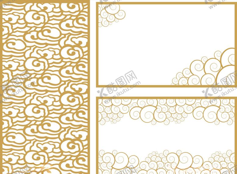 编号：54284010211407569934【酷图网】源文件下载-矢量祥云元素