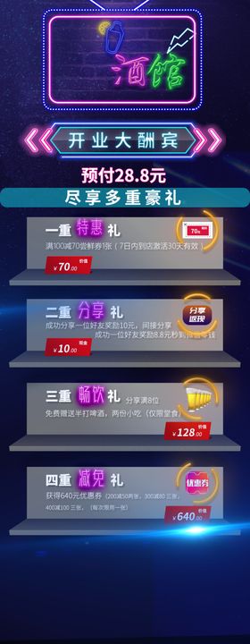 酒馆开业长图