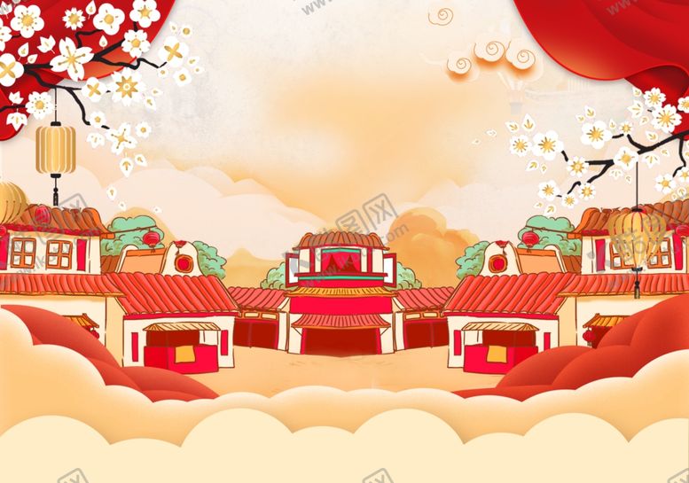 编号：67225605110715396648【酷图网】源文件下载-年货大集