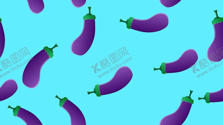 编号：62087310022237584928【酷图网】源文件下载-茄子图案