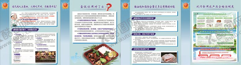 编号：24825204302302252887【酷图网】源文件下载-食品安全展板橱窗展板安全