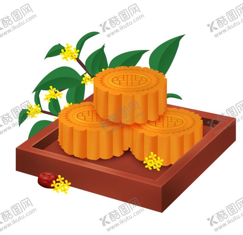 编号：90439209210111296411【酷图网】源文件下载-月饼