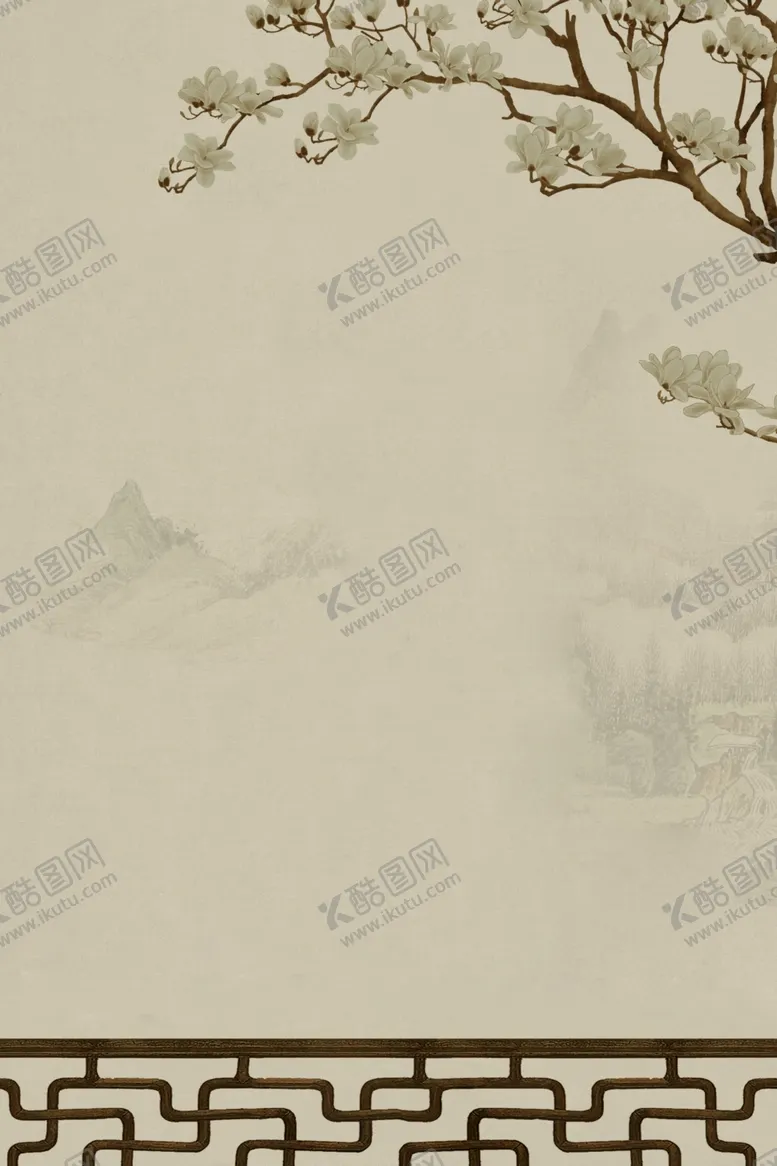 编号：26003602062317526714【酷图网】源文件下载-古风山水背景