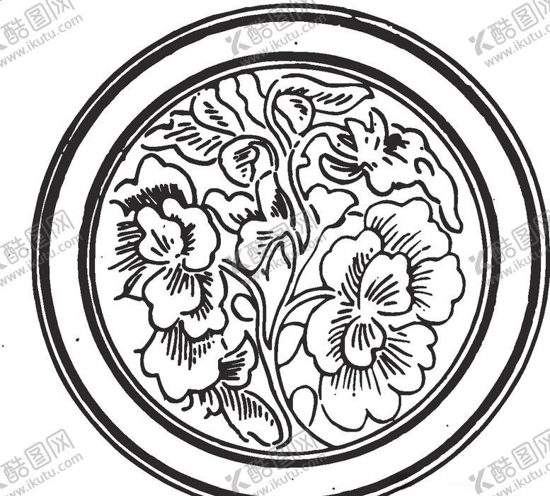 编号：43092809210419066632【酷图网】源文件下载-镂空花图案