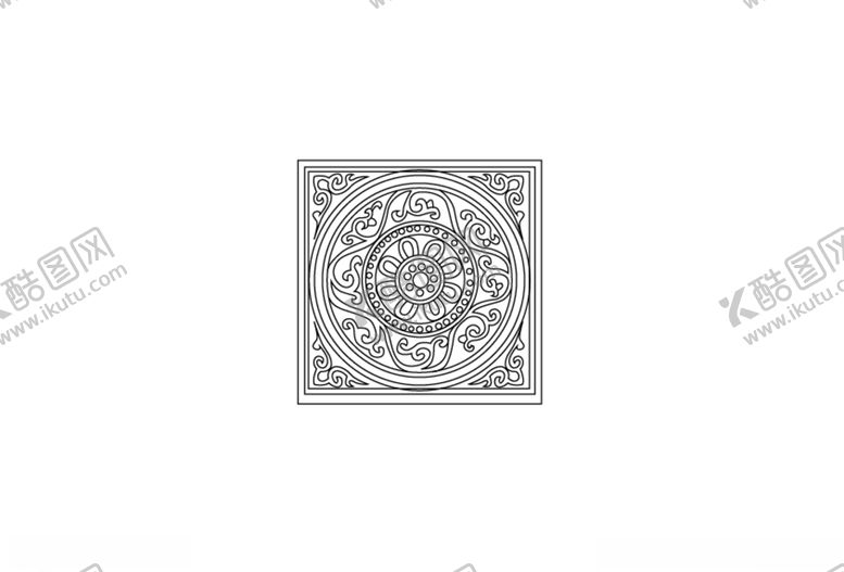编号：15502405062013423233【酷图网】源文件下载-中国古典花纹