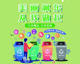 垃圾分类保护自然爱护环境有你有我