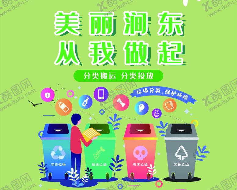 编号：91529305062021129640【酷图网】源文件下载-垃圾分类