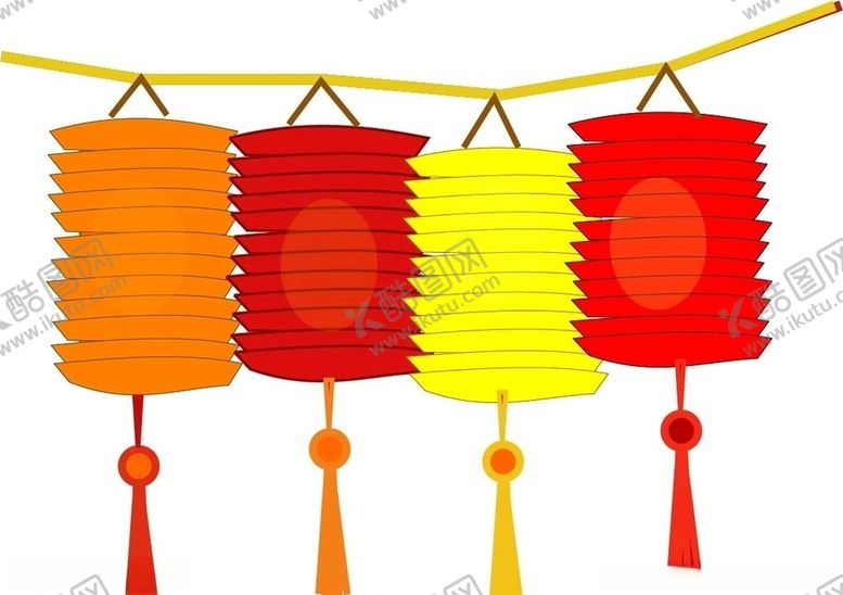 编号：37679510170845194637【酷图网】源文件下载-矢量灯笼