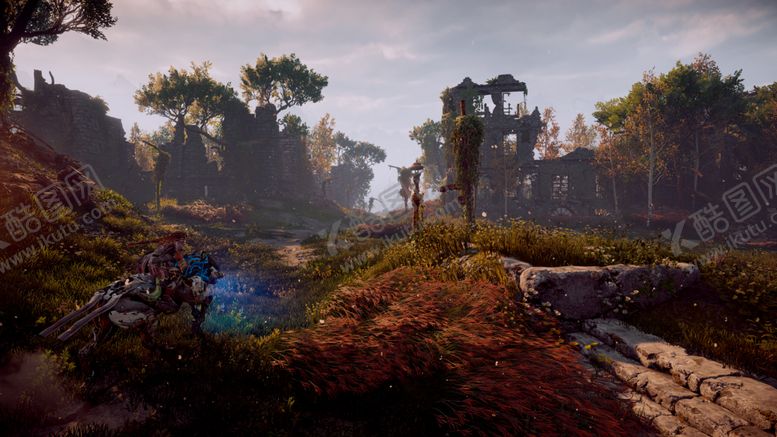 编号：82137110281118383043【酷图网】源文件下载-森林河流树木天空风景