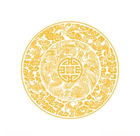 龙福花纹蝙蝠