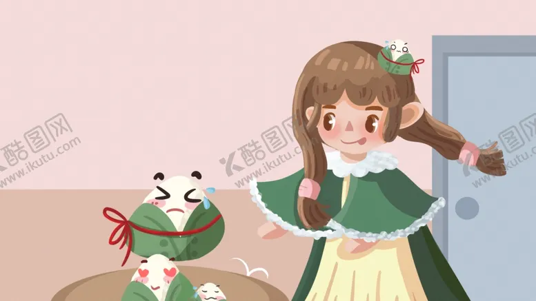 编号：83564404080807055077【酷图网】源文件下载-人物生活场景卡通插画