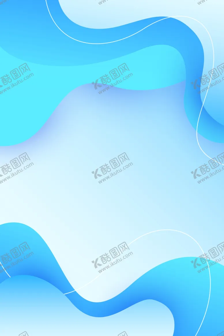 编号：33547805120730034785【酷图网】源文件下载-蓝色渐变流体促销背景